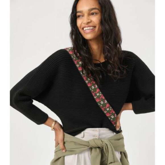 NWT Anthropologie Kendall Cropped Sweater | XL - Picture 1 of 5